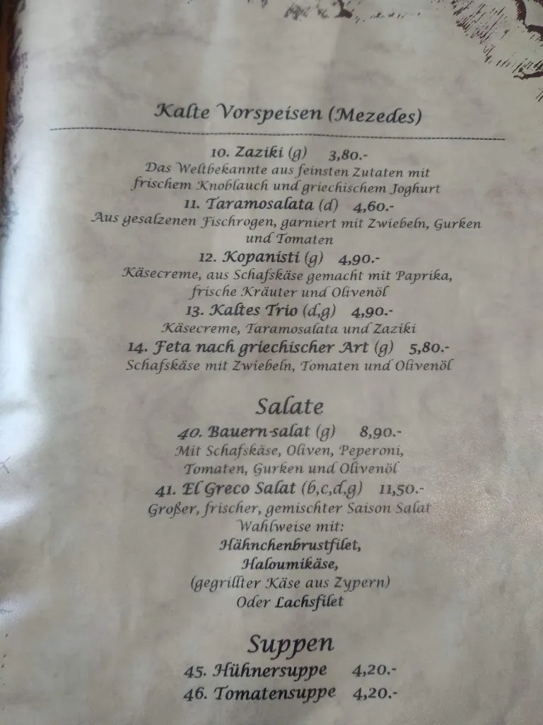 Menu_El Greco by Schützenkate_Burgdorf_image_1