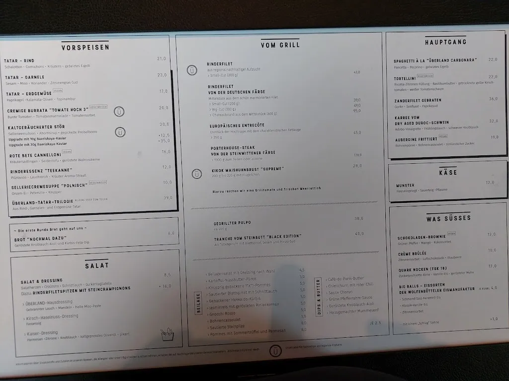 Menu_ÜBERLAND Restaurant_Braunschweig_image_1