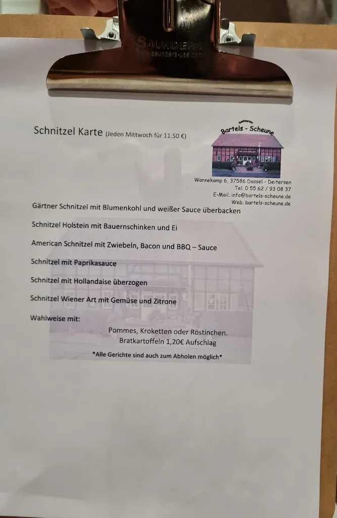 Menu_Restaurant Bartels - Scheune_Dassel_image_1