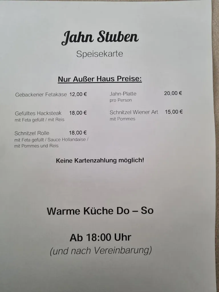 Menu_Restaurant Jahn-Stuben_Delmenhorst_immagine_2