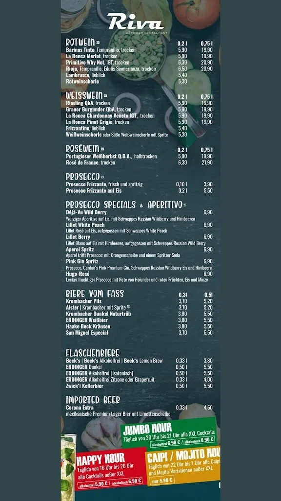Menu_RIVA Restaurant Delmenhorst_Delmenhorst_image_2
