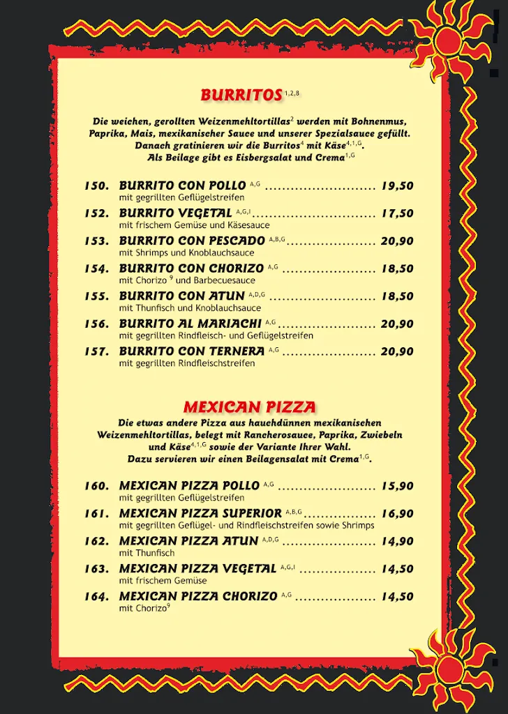 Menu_El Mariachi Delmenhorst_Delmenhorst_image_1