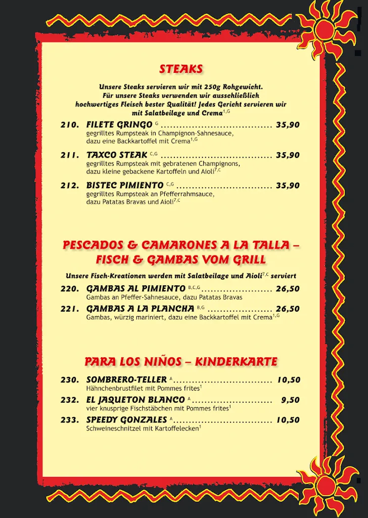 Menu_El Mariachi Delmenhorst_Delmenhorst_image_3