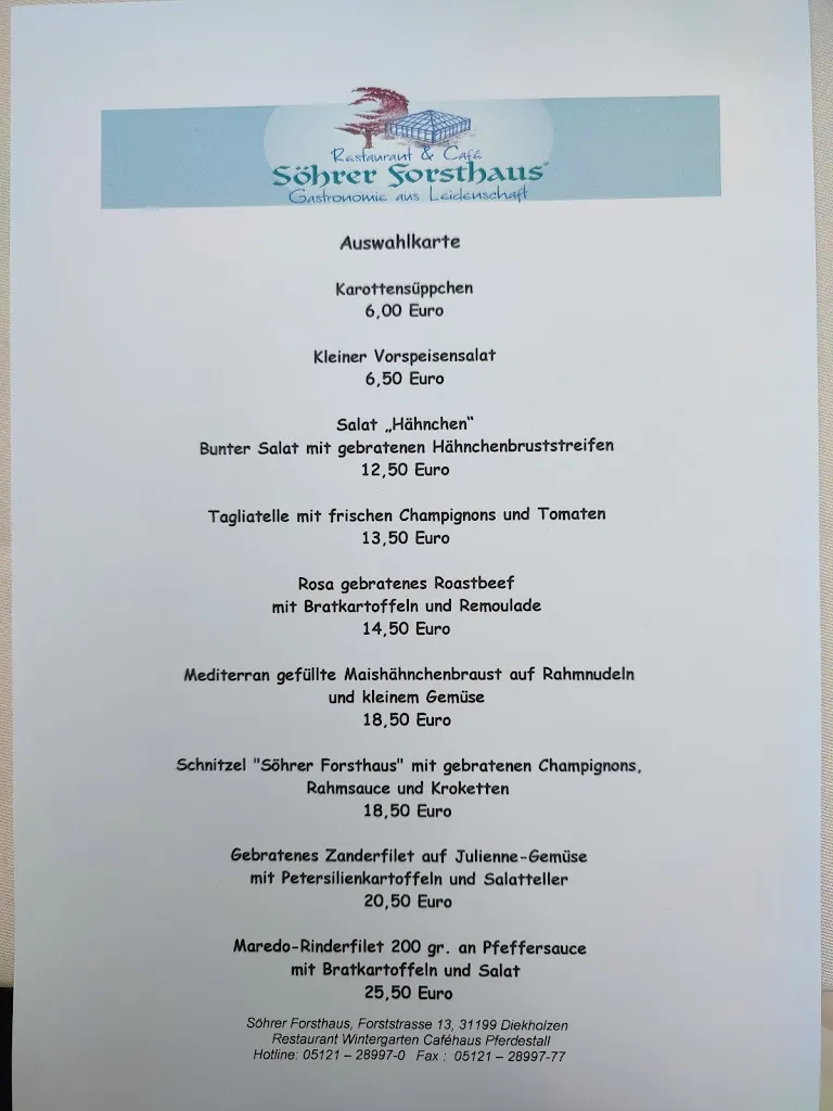 Menu_Söhrer Forsthaus_Diekholzen_image_1