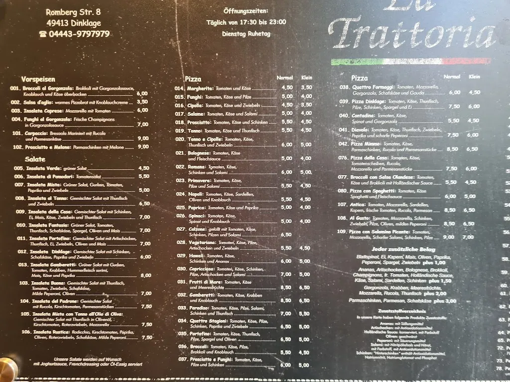 Menu_La Trattoria_Dinklage_image_2