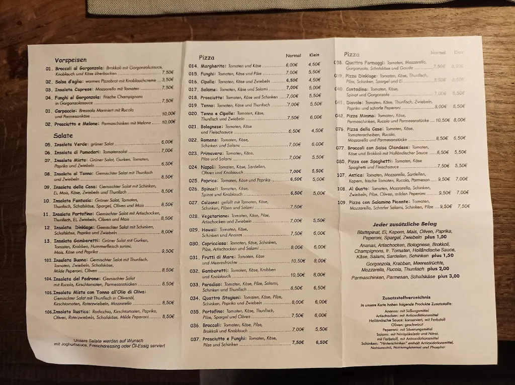 Menu_La Trattoria_Dinklage_image_3