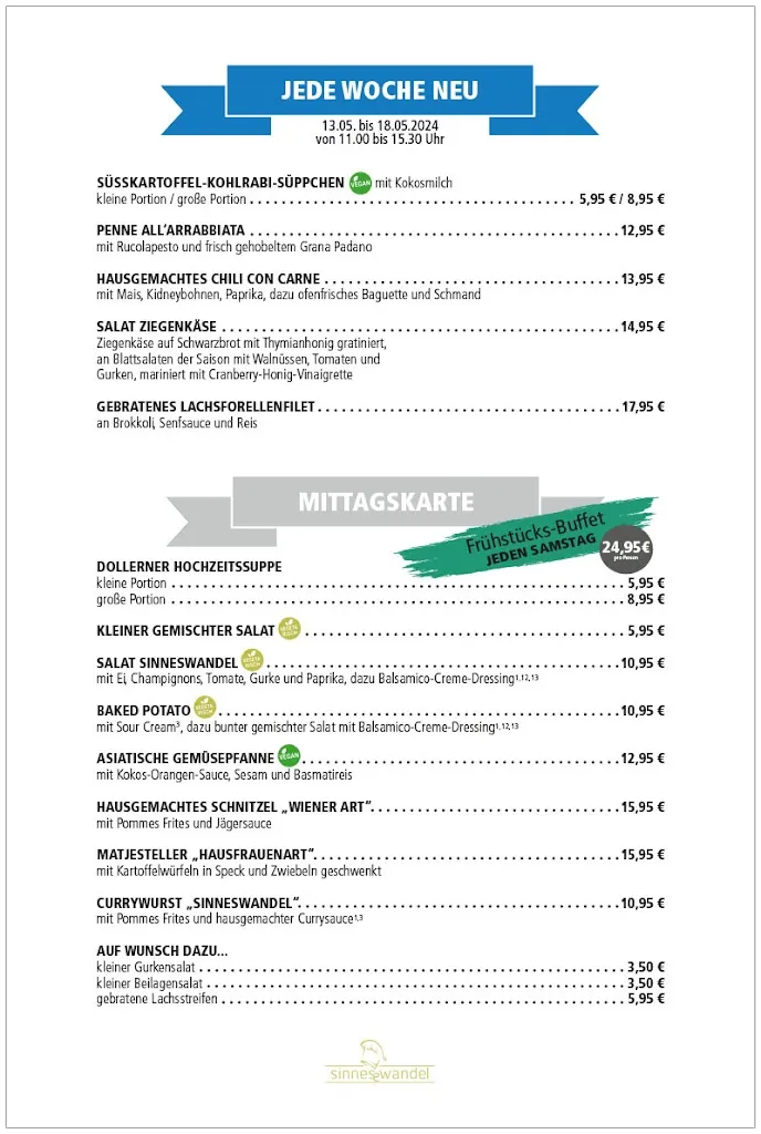 Menü_Café/Restaurant sinneswandel_Dollern_Bild_1