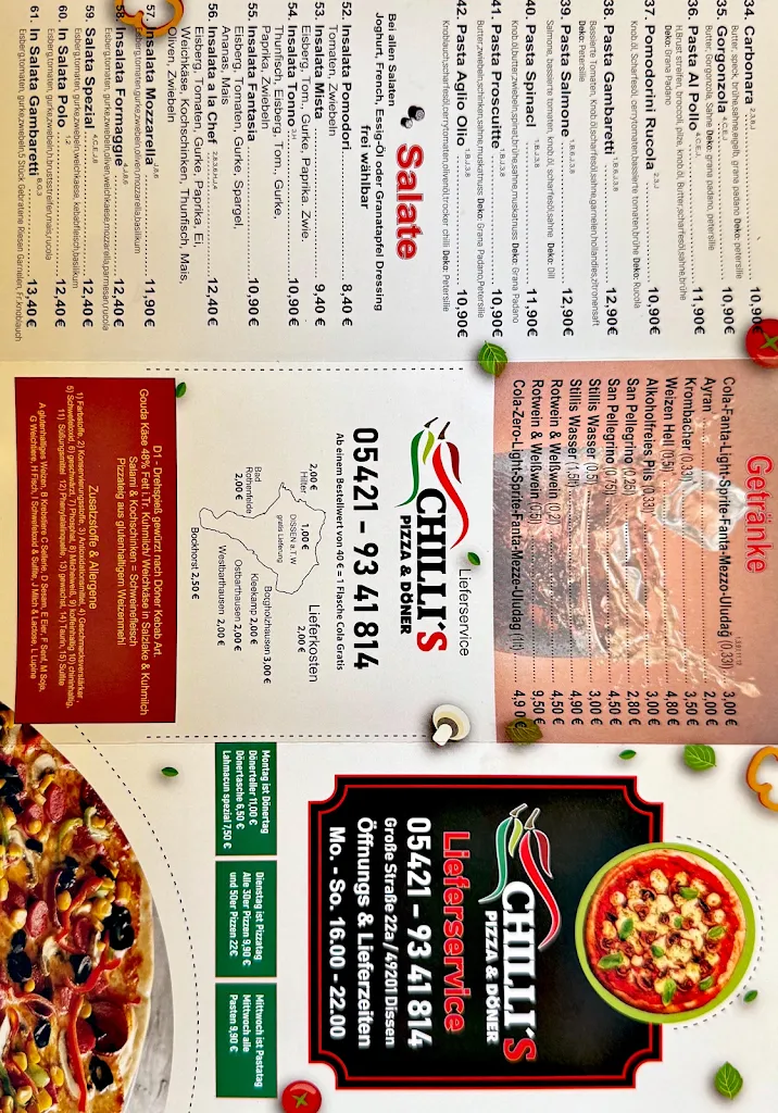 Menu_Chillis Pizza_Wald_immagine_1