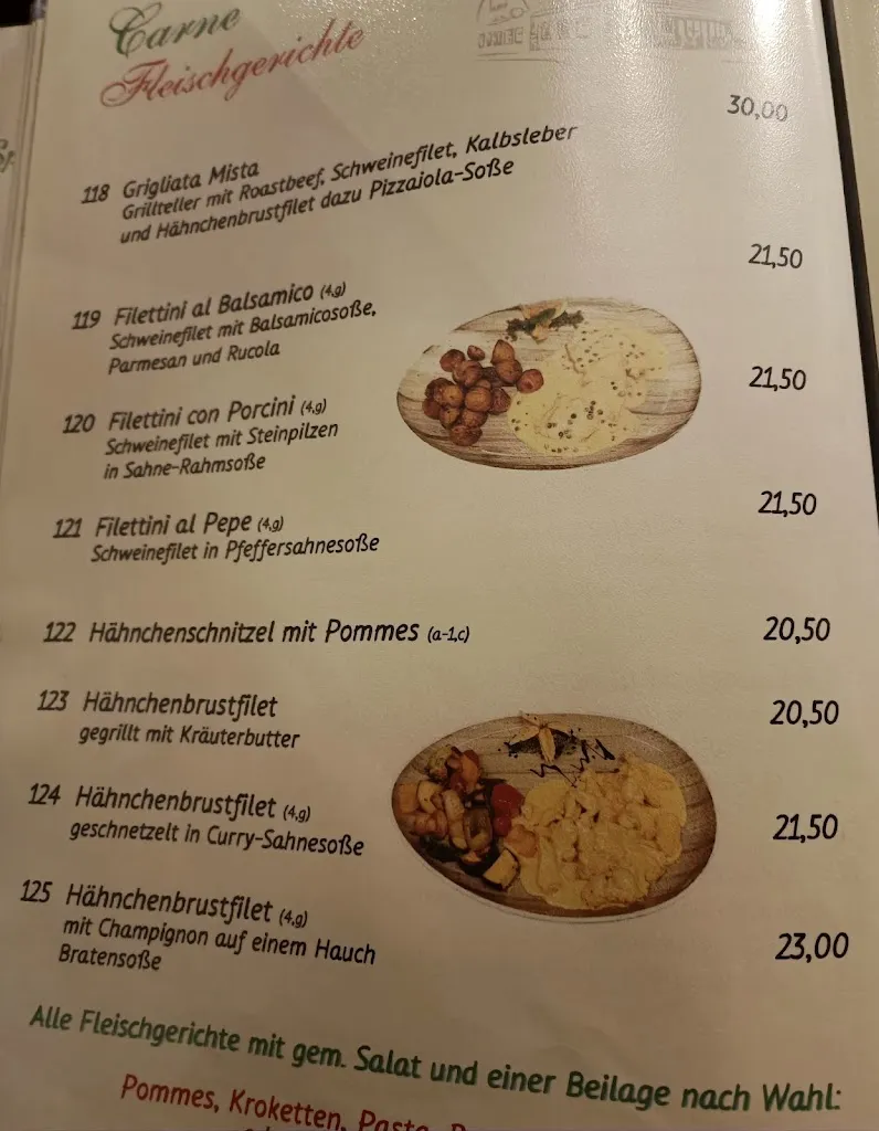 Menu_La Villetta Ristorante Pizzeria_Diepholz_image_4