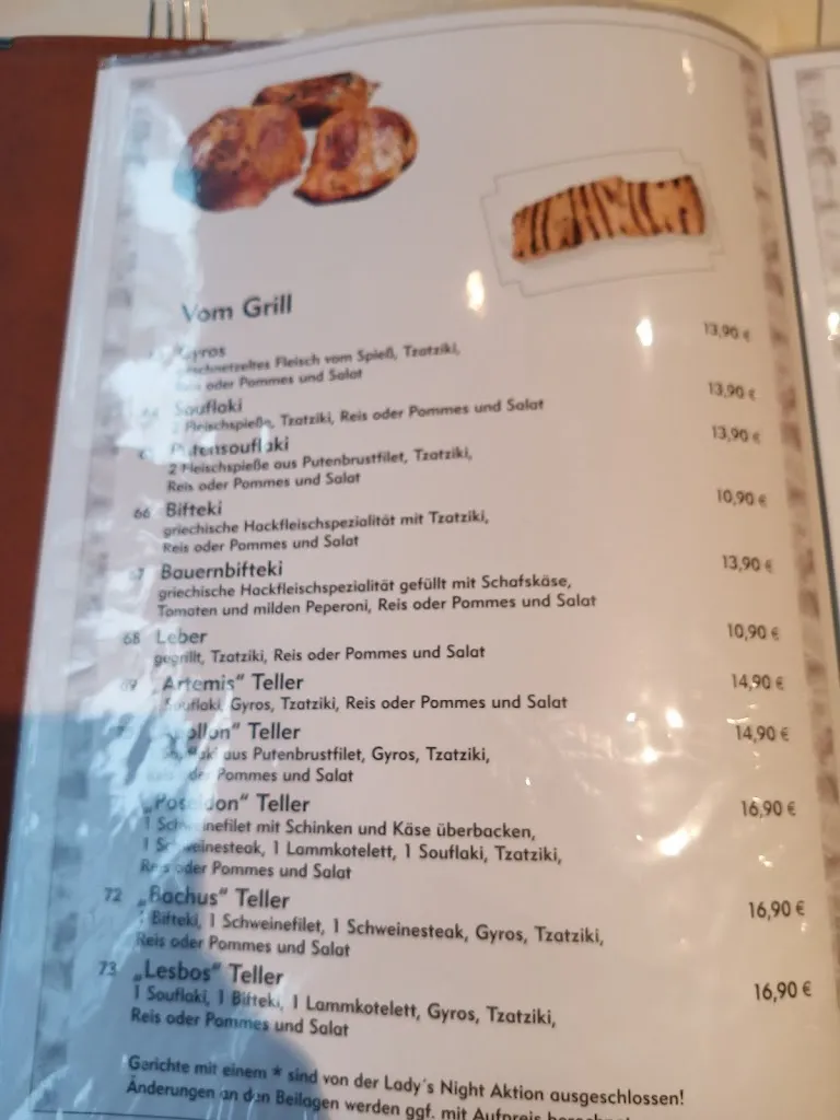 Menu_Restaurant Korfu_Diepholz_immagine_3