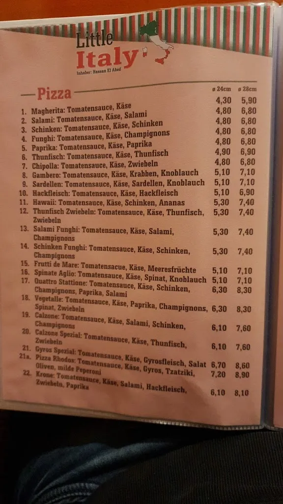 Menu_Pizzeria Little Italy_Diepholz_image_3