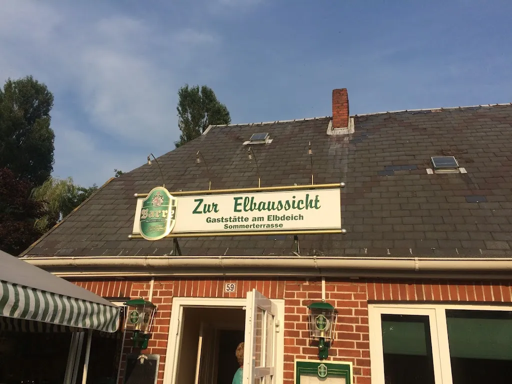 Zur Elbaussicht restaurant in Drage