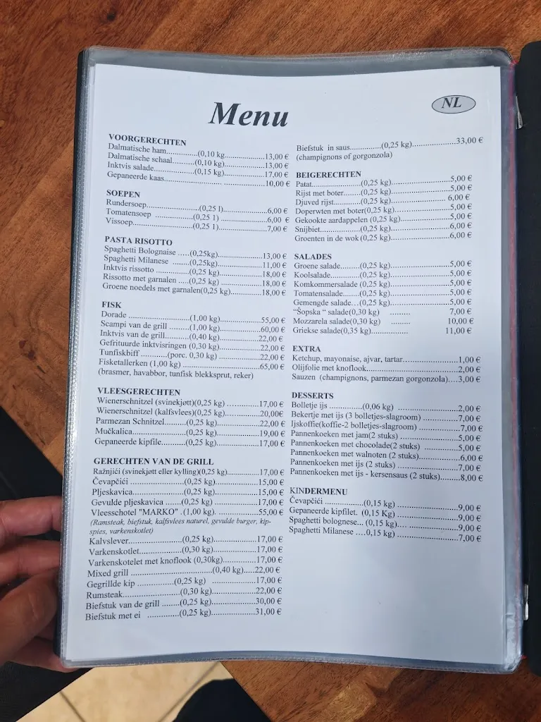 Menu_Restoran Marko_Croatia_image_2