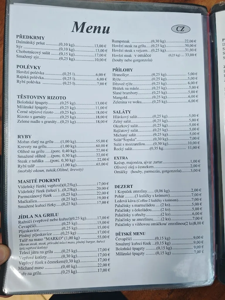 Menu_Restoran Marko_Croatia_image_3