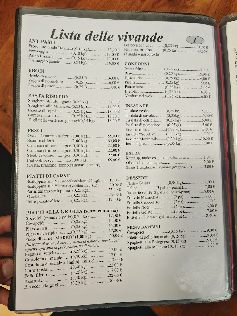 Menu_Restoran Marko_Croatia_image_4