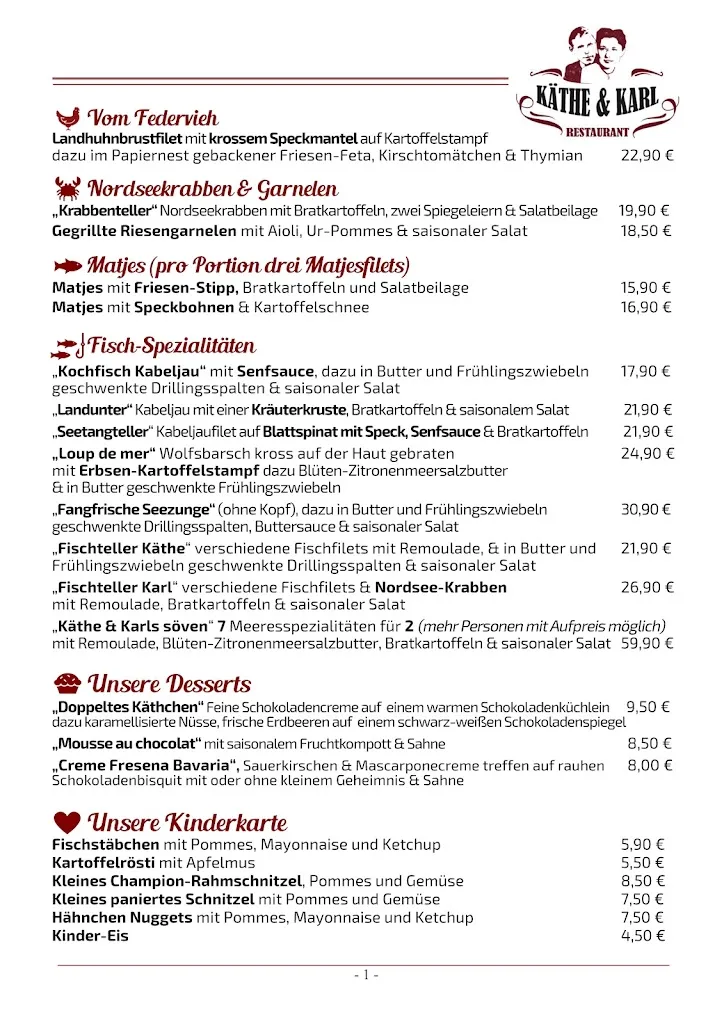 Menu_Restaurant Käthe & Karl_Dornum_image_2