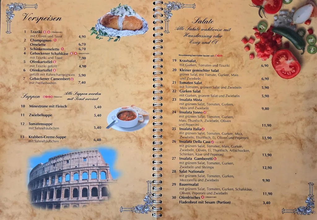 Menu_Ristorante Pizzeria Santa Maria_Dornum_immagine_4