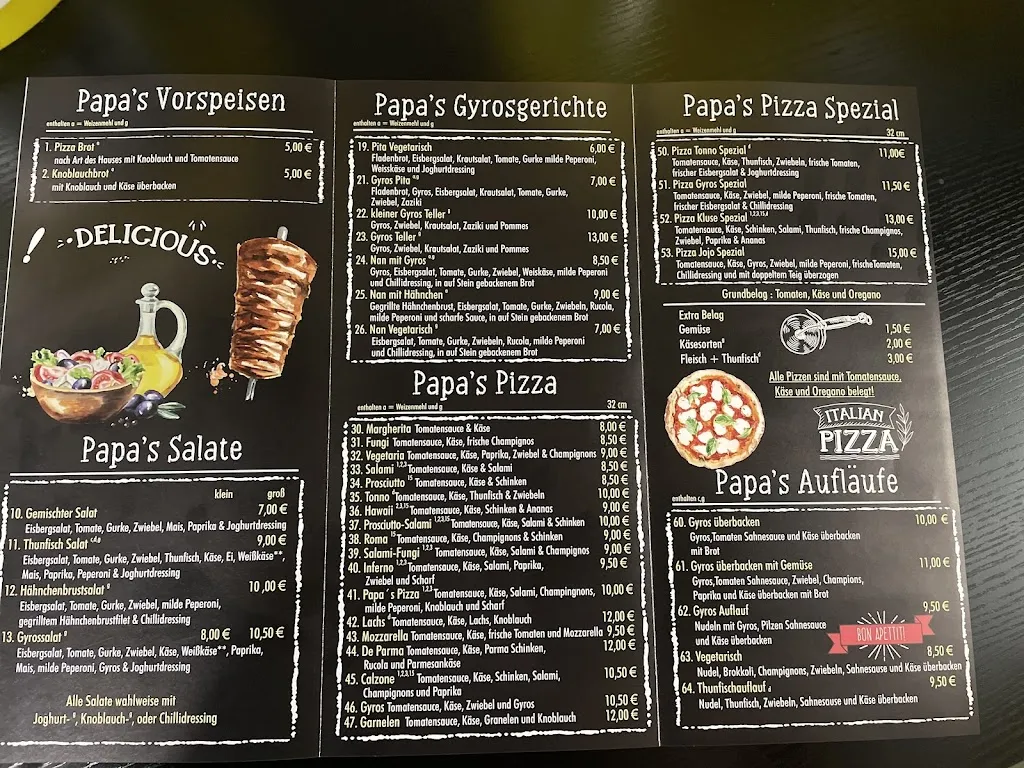 Menu_Papa's Pizza_Kluse_immagine_2
