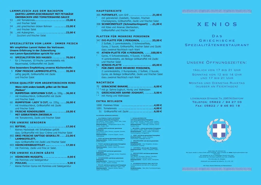 Menu_Xenios Zeus Griechisches Spezialitäten-Restaurant_Ebstorf_image_2