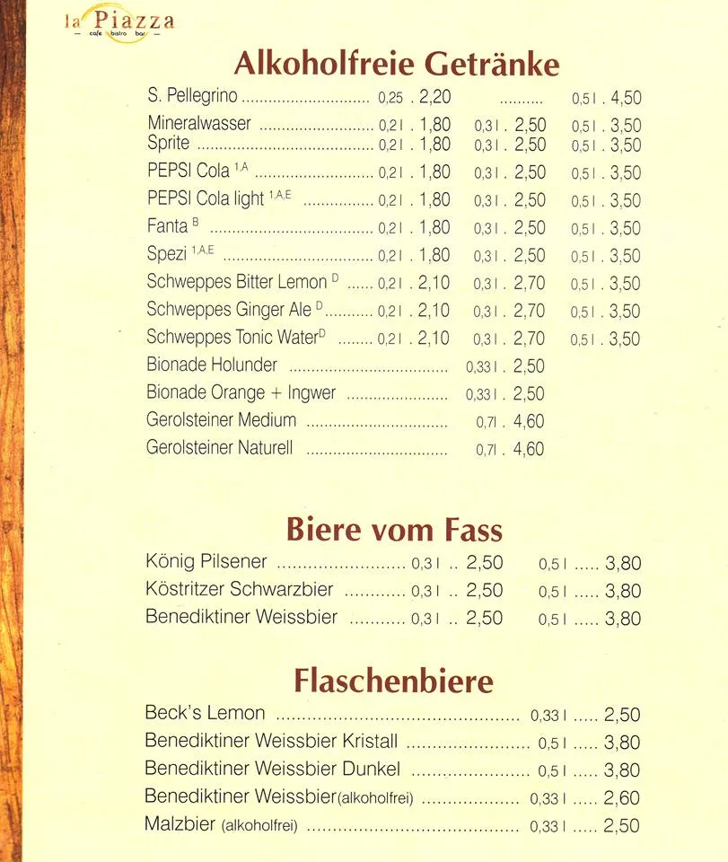 Menu_Restaurant La Piazza_(Aller)_immagine_3