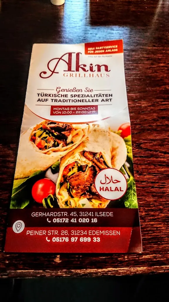 Menu_Akin Grillhaus Edemissen_Edemissen_immagine_1