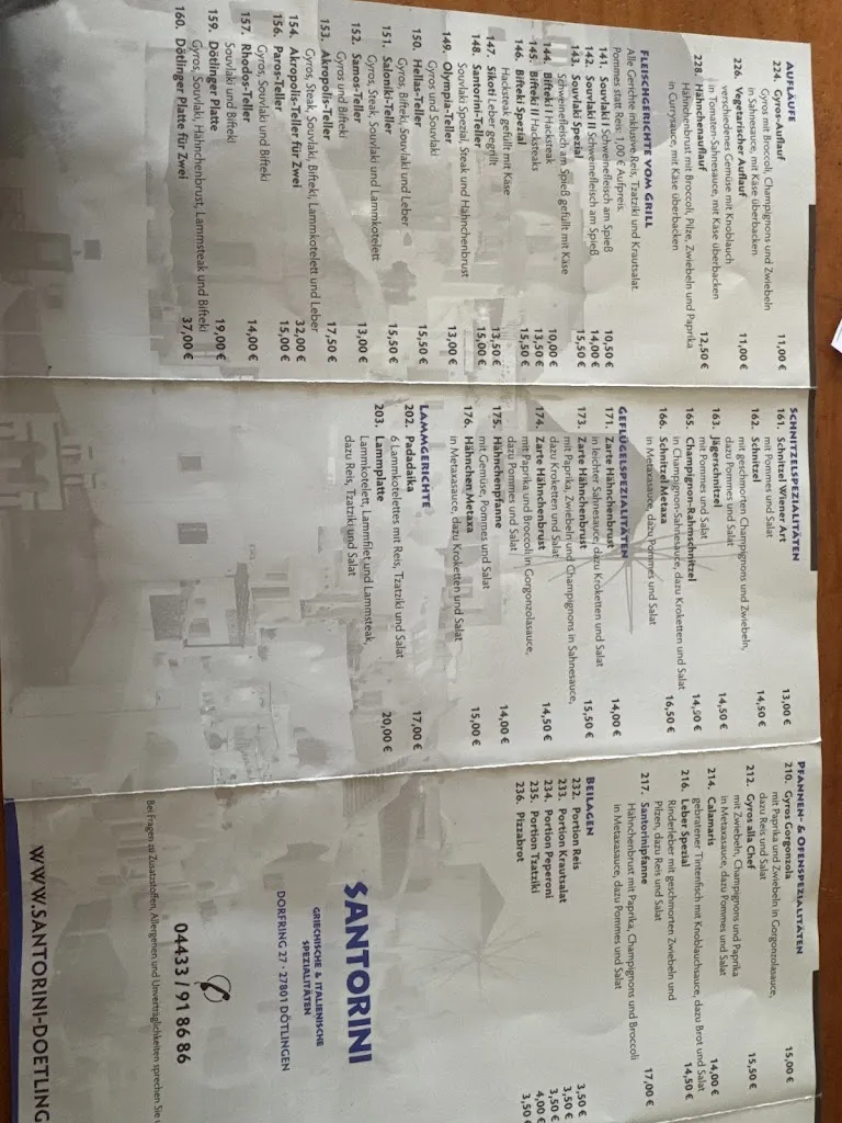 Menu_SANTORINI Dötlingen_Dötlingen_image_4
