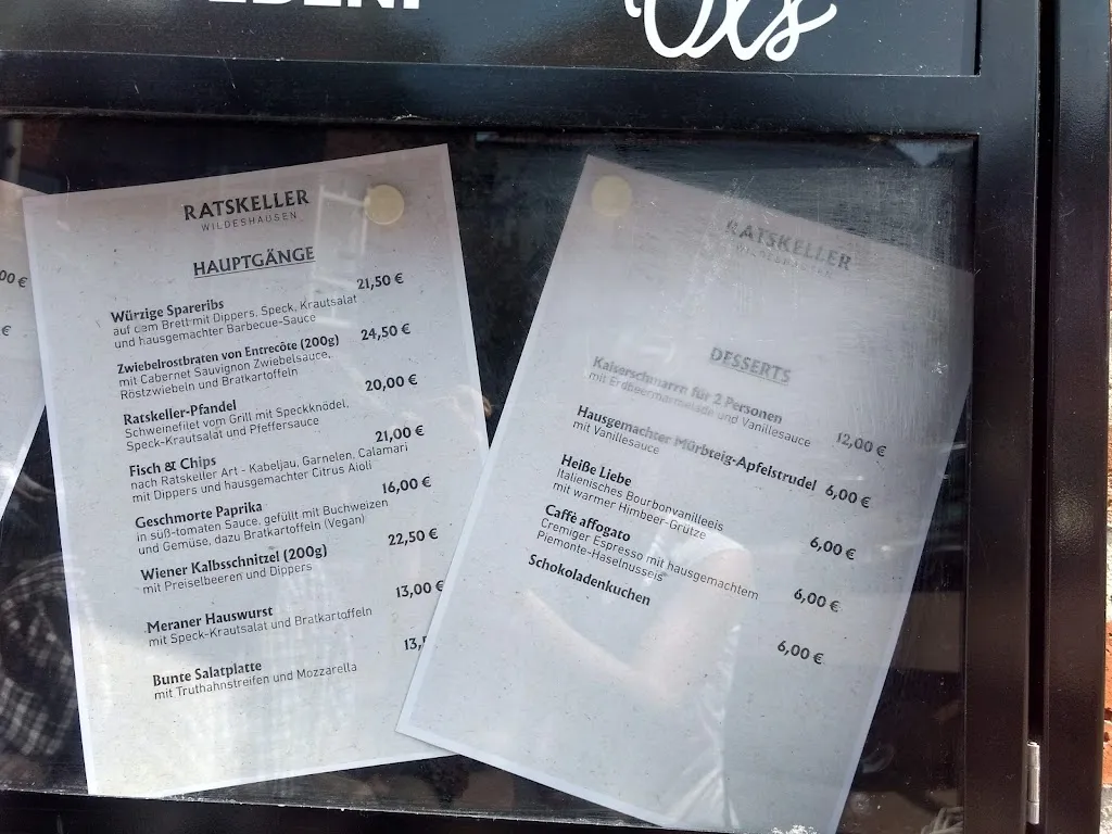 Menu_Ratskeller Wildeshausen_Wildeshausen_image_1