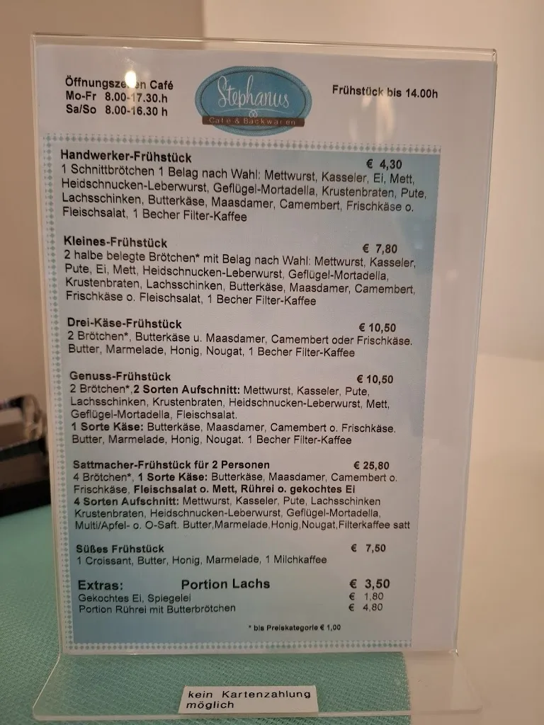 Menu_Stephanus Cafe und Backwaren_Egestorf_image_1