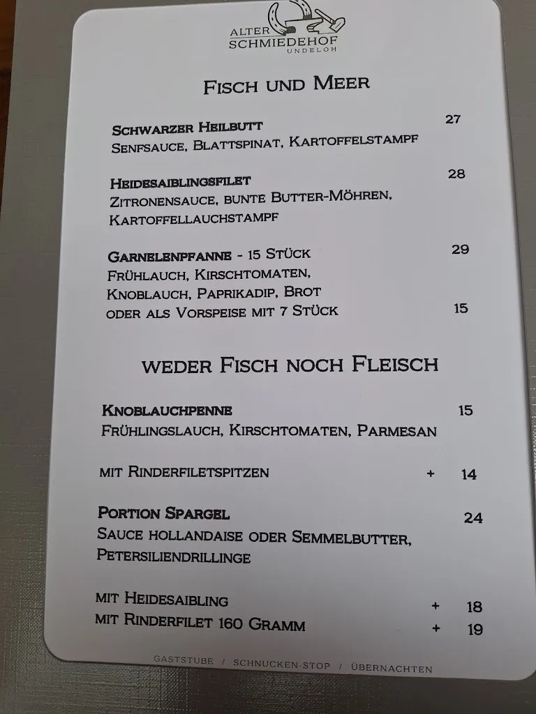 Menu_Alter Schmiedehof | Speise- & Schankwirtschaft_Undeloh_image_2