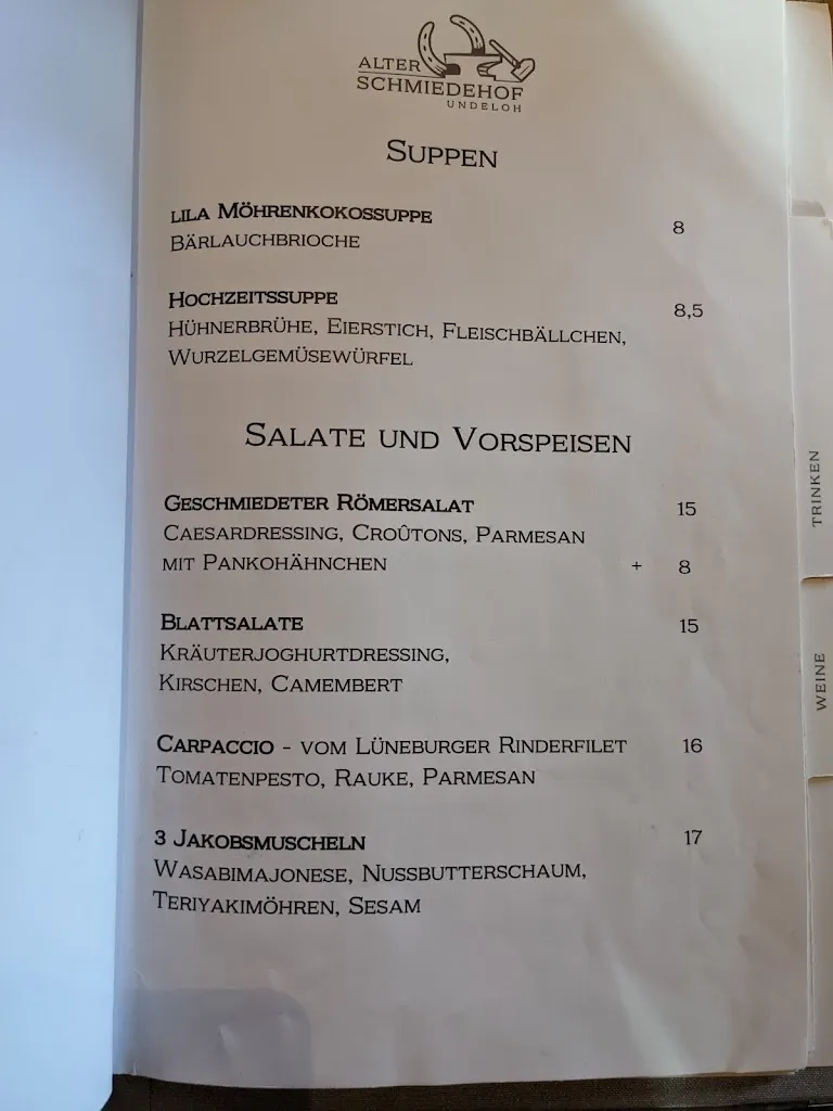 Menu_Alter Schmiedehof | Speise- & Schankwirtschaft_Undeloh_image_3