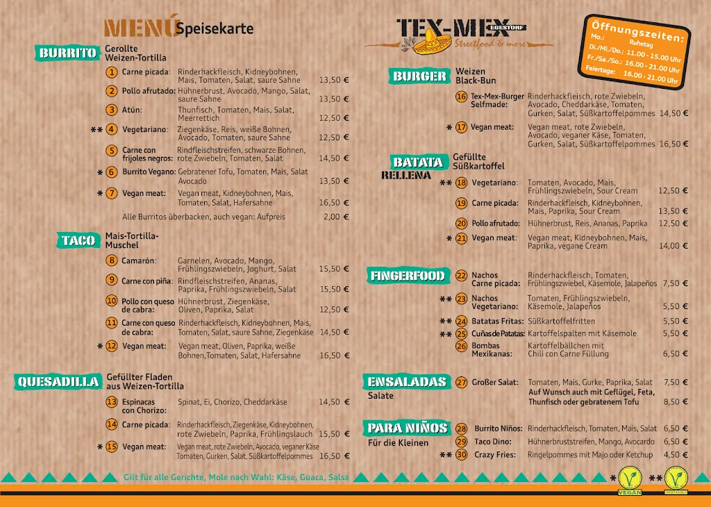 Menu_Tex-Mex Egestorf_Egestorf_image_1