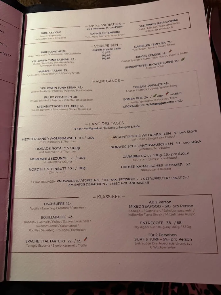 Menu_am kai | restaurant. seafood. drinks. elbblick_Hamburg_image_4