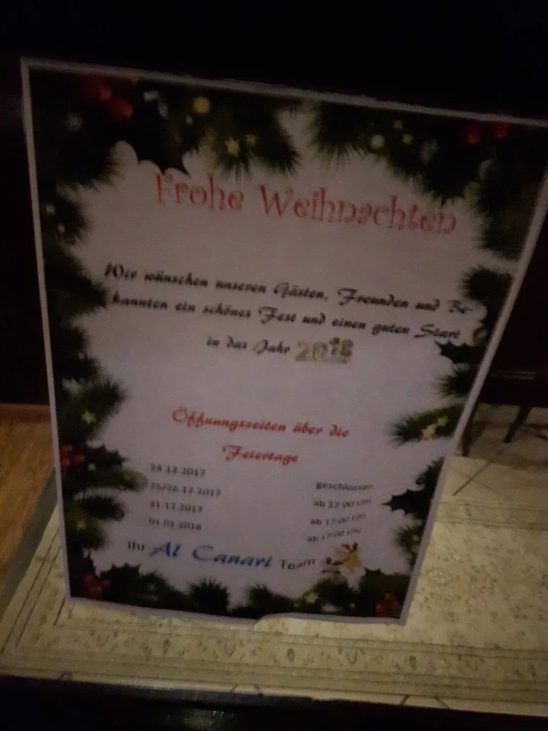 Menu_Bistro Restaurant Al Canari_Elsfleth_image_1