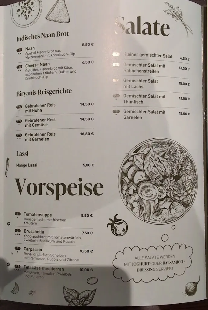 Menü_Castelo-Branco Bei Singh_Elze_Bild_2