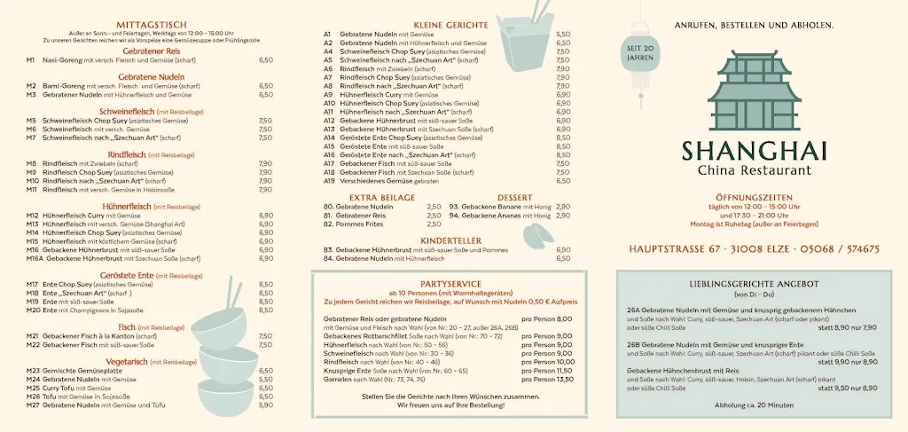 Menu_Shanghai China Restaurant_Elze_image_2