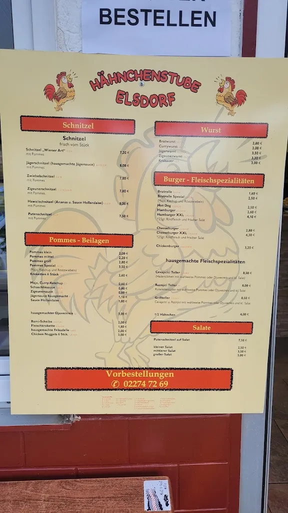 Menu_Hähnchenstube Elsdorf_Elsdorf_image_2