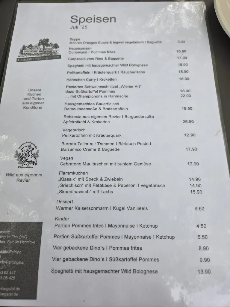 Menu_Gaststätte Reitling im Elm_Erkerode_immagine_4