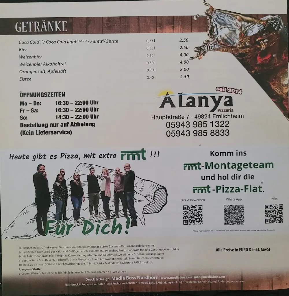 Menu_Pizzeria Alanya_Emlichheim_image_1