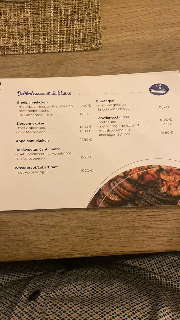 Menu_Bauernhofcafé In't Hürhus - Mehringer Heide_Emsbüren_immagine_1