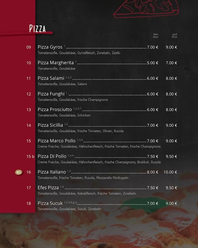 Menu_Gastronomie, Efes Grill & Pizzeria_Emsbüren_image_1