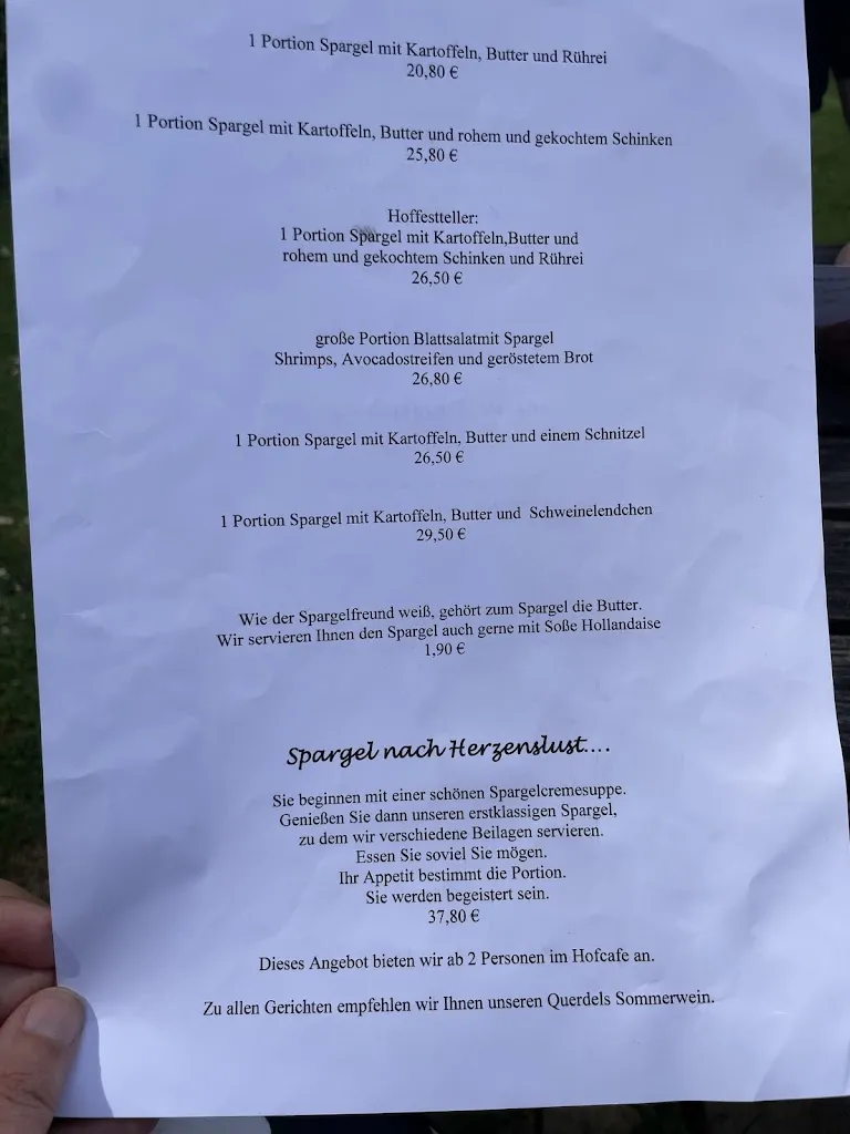 Menu_Querdels Hofcafé und Hofladen_Emsbüren_image_1