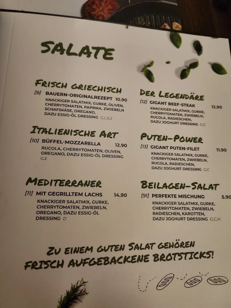 Menu_Gigant XXL Restaurant & Bar_Einbeck_imagen_2