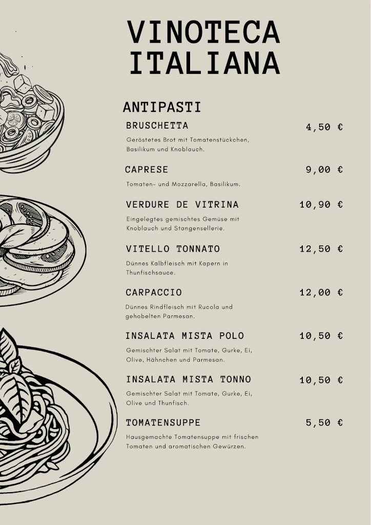 Menu_Restaurant Vinoteca Italiana_Einbeck_image_4