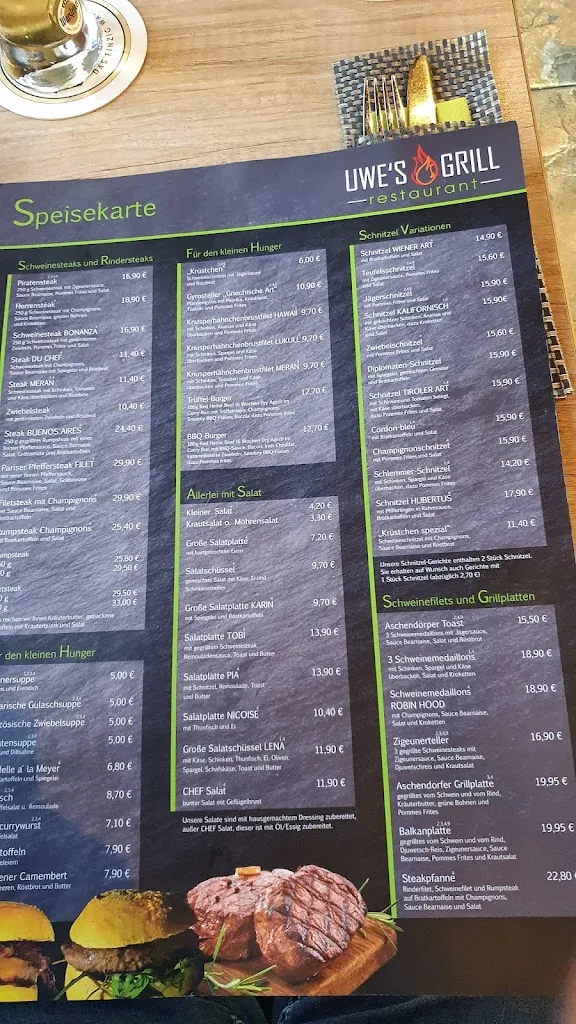 Menu_Uwe' s Grill-Restaurant, Papenburg_Papenburg_immagine_4