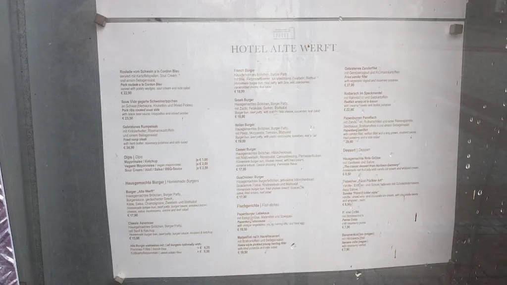 Menu_Restaurant Schnürboden Papenburg inkl. Biergarten_Papenburg_image_1