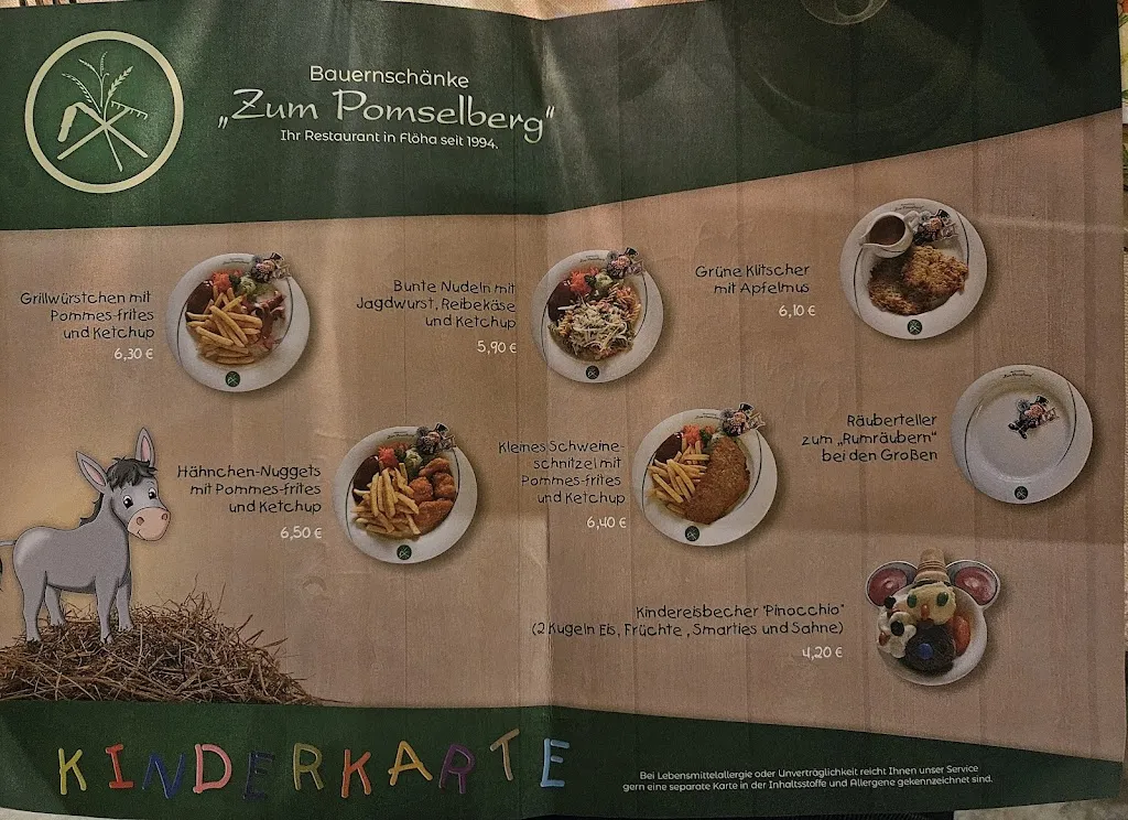 Menu_Bauernschänke zum Pomselberg_Flöha_immagine_2