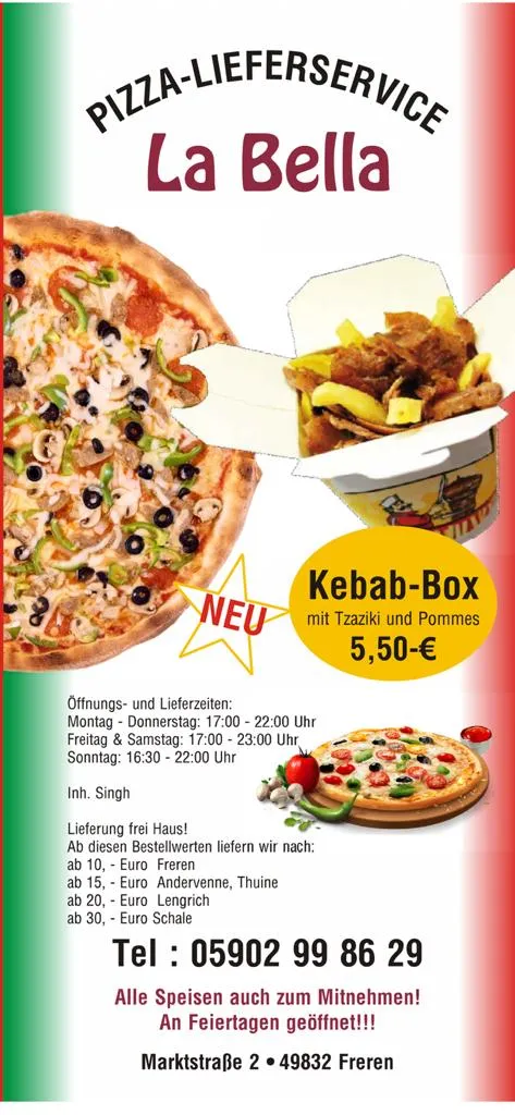 Pizzeria La Bella_Freren_slider_image_2