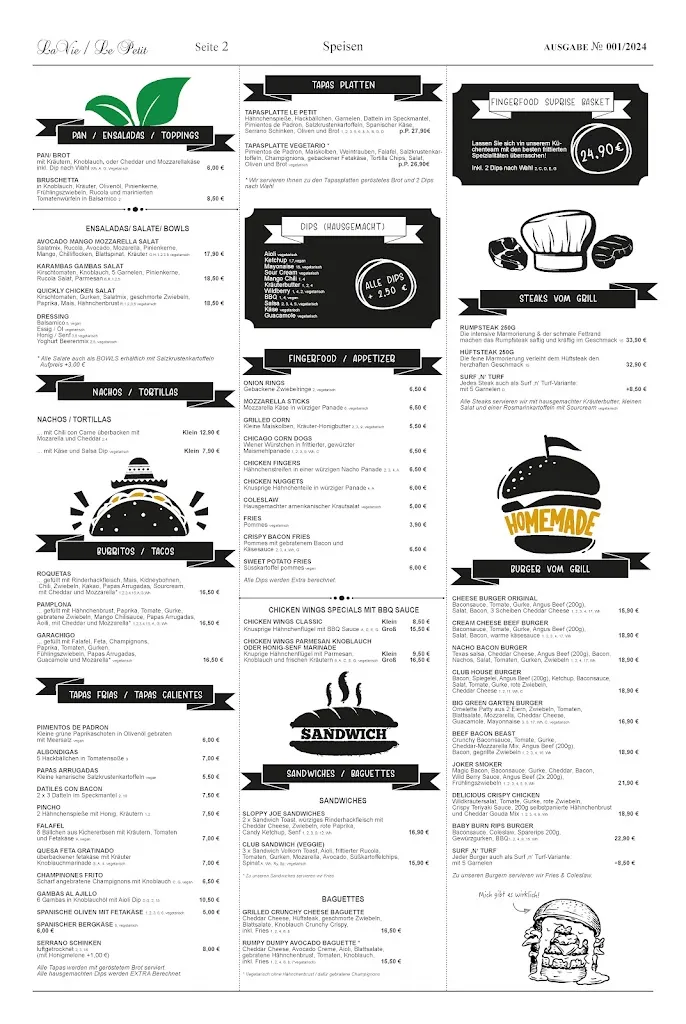 Menu_Lavie Lepetit Emden GmbH_Emden_image_3