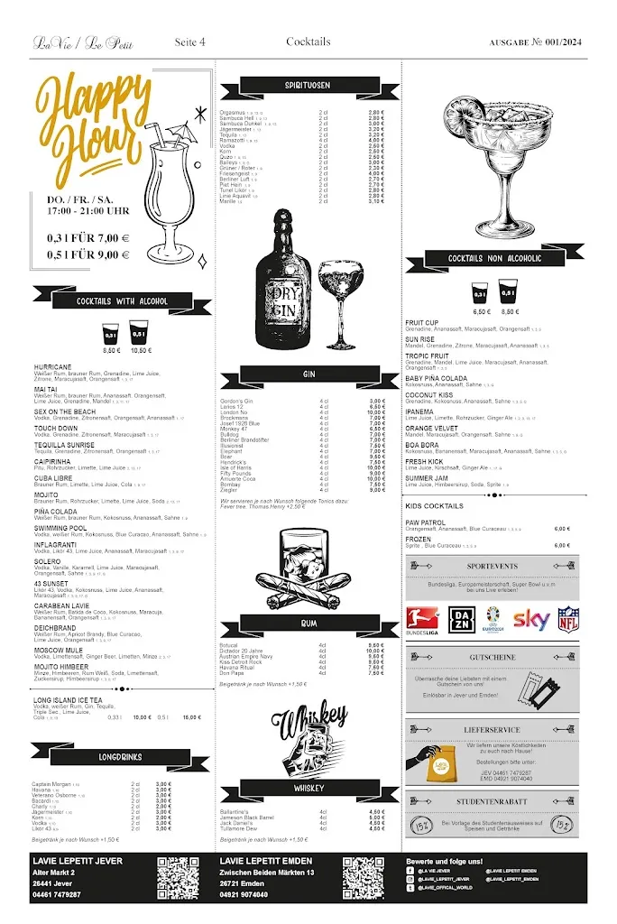 Menu_Lavie Lepetit Emden GmbH_Emden_image_4