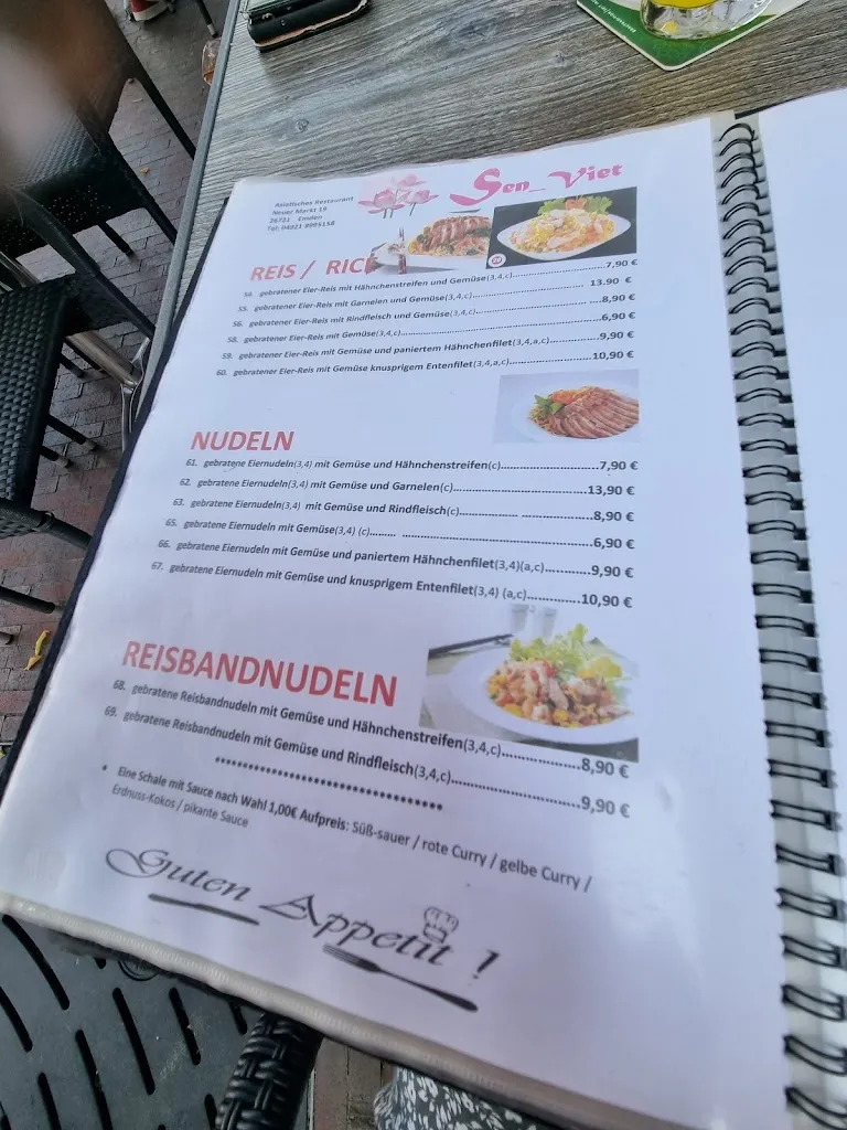 Menu_Sen Viet Sushi & Vietnamesisches Restaurant Emden_Emden_image_1